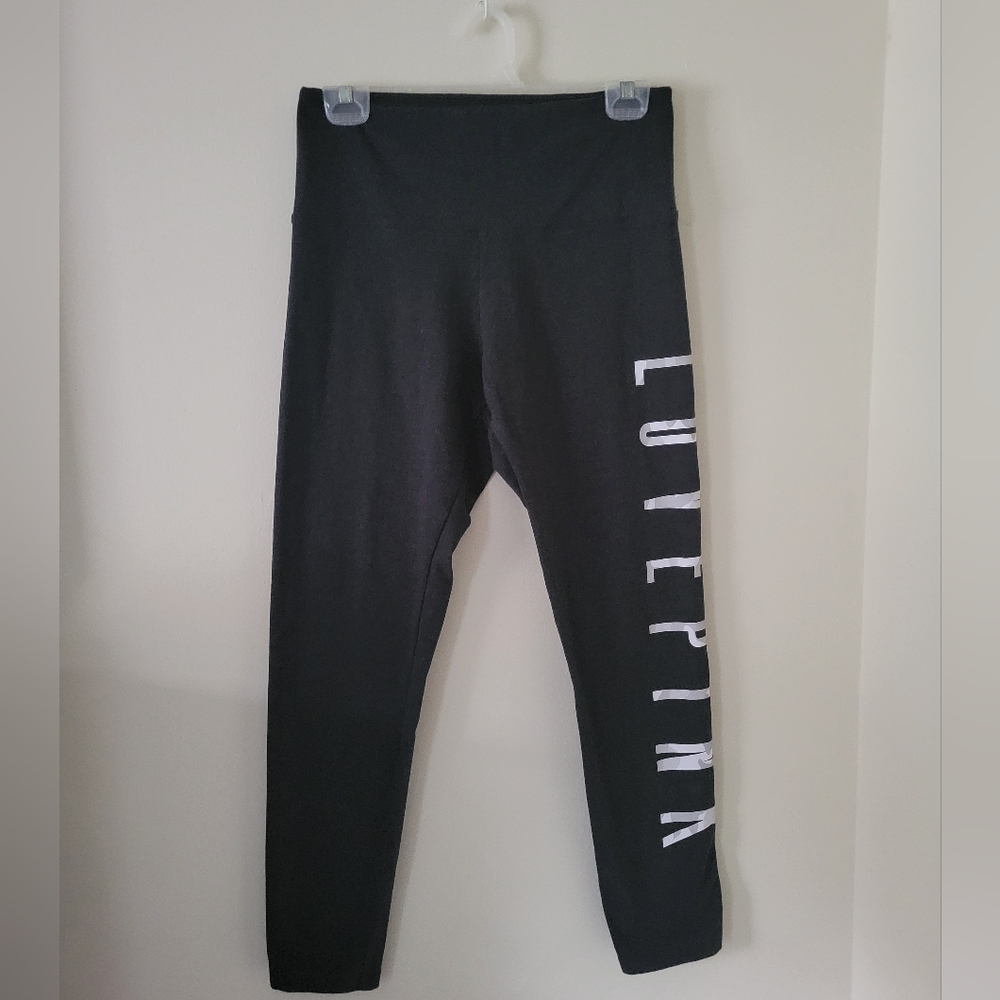 Pink Victorias Secret Love Pink Logo Leggings - Picture 3 of 7